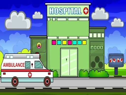 Ambulance Escape - browser game screenshot
