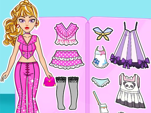 Sweet Doll Dressup Makeup - browser game screenshot