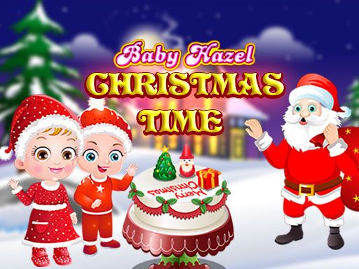 Baby Hazel Christmas Time - browser game screenshot