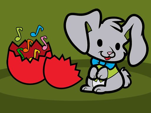 Easter Day Coloring - browser game screenshot