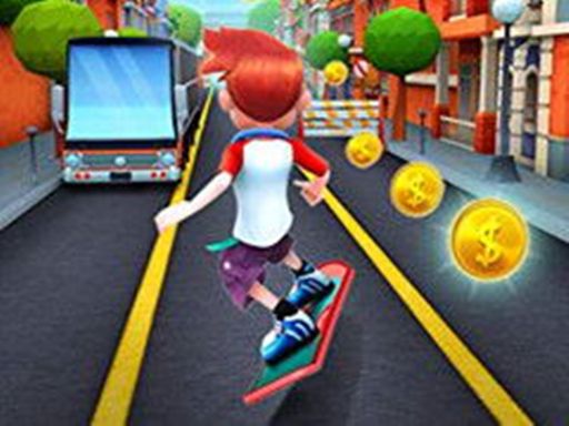 Bus Rush - Bus Surfer - browser game screenshot