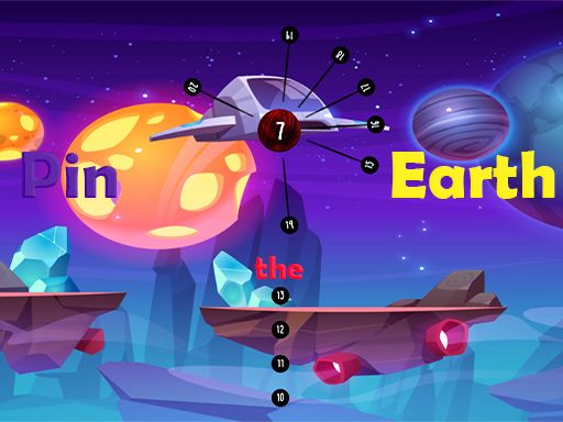 Pin The Earth - browser game screenshot