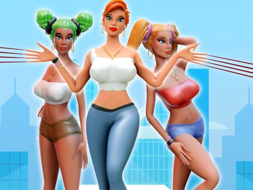 Heels Race 3D - browser game screenshot