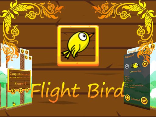 FlightBird - browser game screenshot