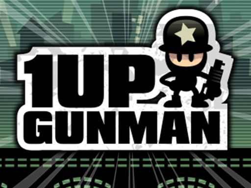 1UP Gunman - browser game screenshot