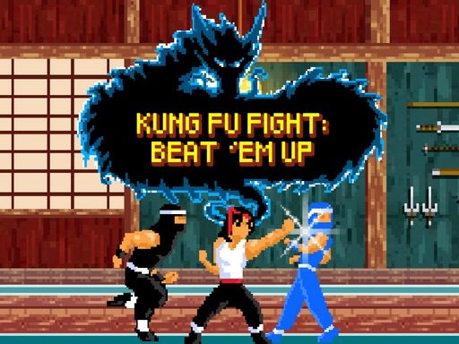 Kung Fu Fight : Beat em up - browser game screenshot