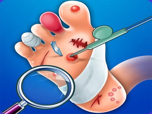 Foot Doctor - Podiatrist Games - browser game screenshot