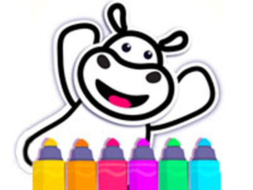 Toddler Coloring Game - Fun Painting - browser game screenshot