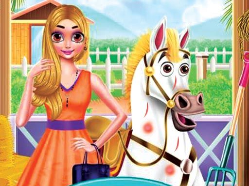 PRINCESS PET TREATMENT - browser game screenshot