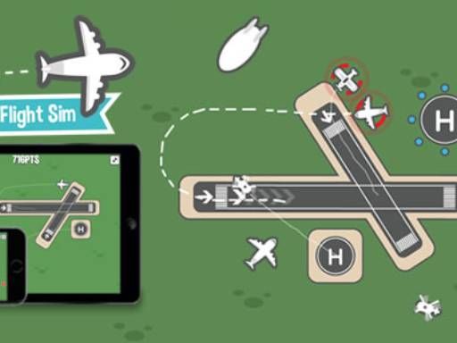 X-Plane Flight Sim Simulator - browser game screenshot