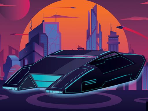 Cars In The Future Hidden - browser game screenshot
