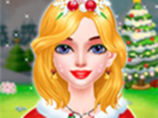 Christmas Makeup Salon - Makeover Game - browser game screenshot