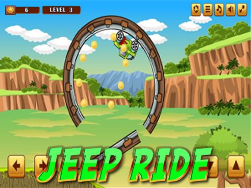Jeep Ride - browser game screenshot