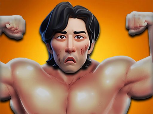 Squid Game Muscle Run.io - browser game screenshot