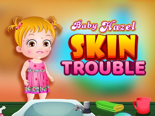 Baby Hazel Skin Trouble - browser game screenshot