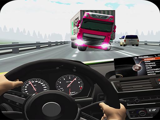 Traffic Racer Car - browser game screenshot