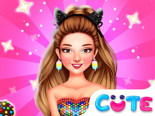 Celebrity Love Candy Outfits - browser game screenshot
