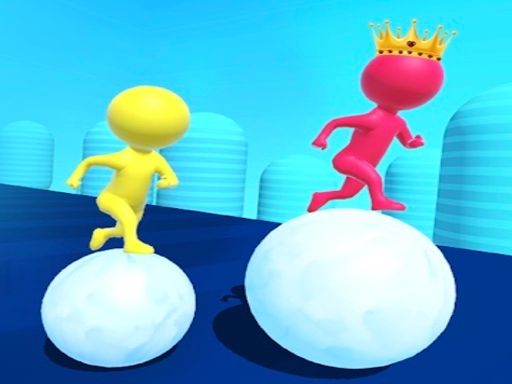 Snowball Run - browser game screenshot