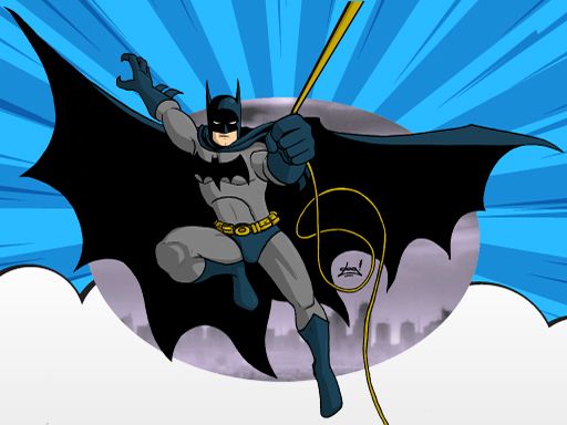 Batman Truck Driving - browser game screenshot