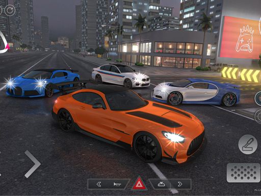Car Simulator McL - browser game screenshot