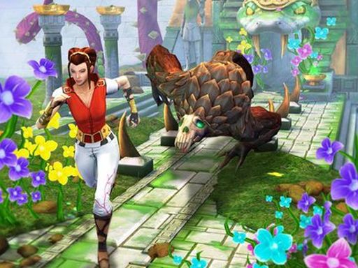Temple Run 2 Festival - browser game screenshot