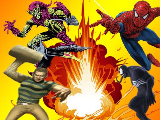 Spiderman Scene Creator - browser game screenshot