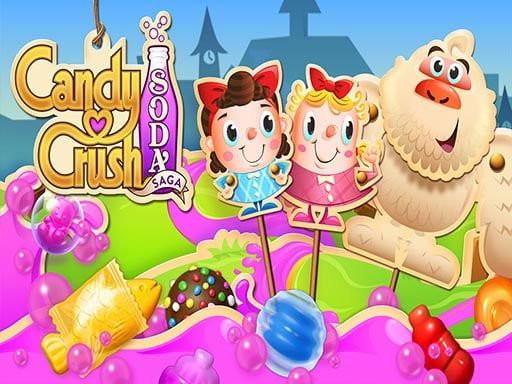 Candy Crush Saga 3D - browser game screenshot