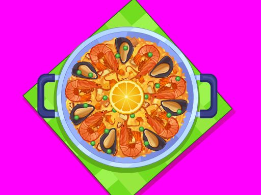 Authentic Spanish Paella - browser game screenshot