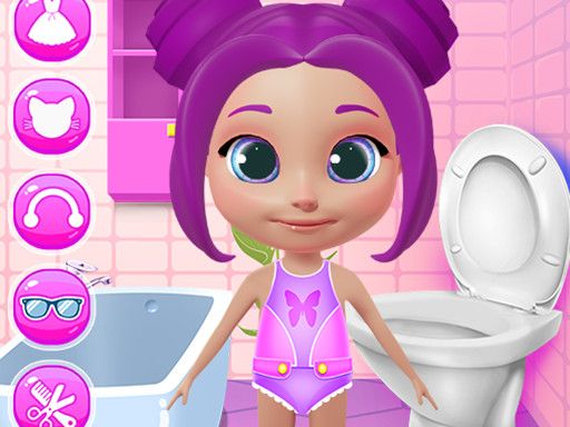 Violet My Little Girl - browser game screenshot