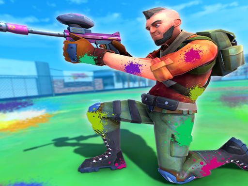 Paintball Shooting Game - browser game screenshot