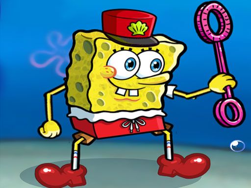 Spongebob DressUp - browser game screenshot