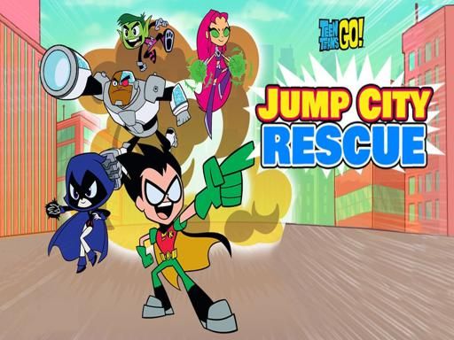 Teen Titans Go - Jump City Rescue - browser game screenshot