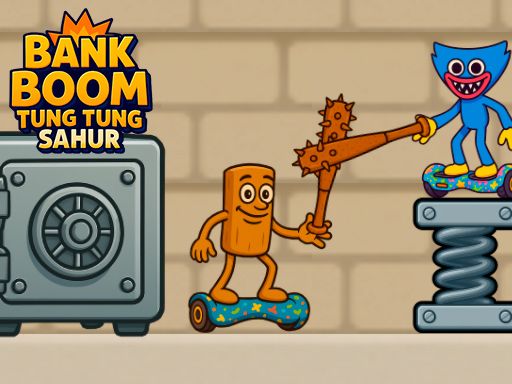 Bank Boom Tung Tung Sahur - browser game screenshot