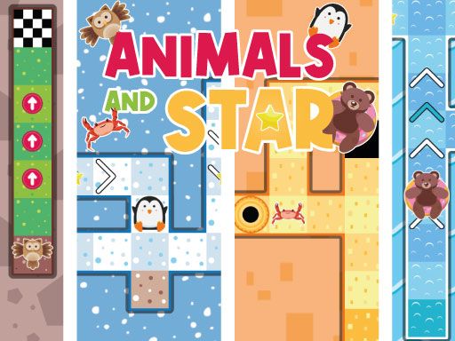 Animals and Star - browser game screenshot