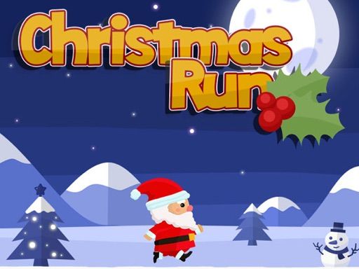 Christmas Run - browser game screenshot