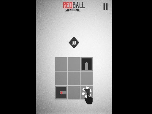 Red Ball Puzzle ! - browser game screenshot