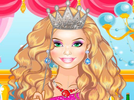 Barbie Party Time - browser game screenshot