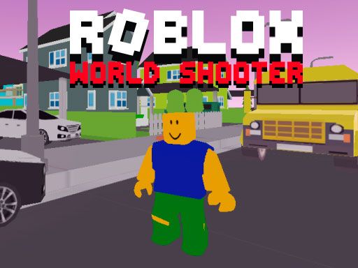 Roblox World Shooter - browser game screenshot