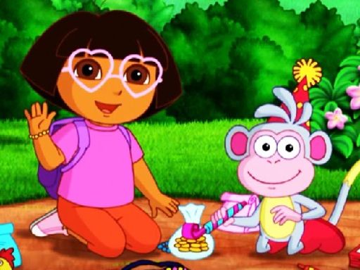 Dora Kids Puzzles Dora Kids Puzzles - browser game screenshot