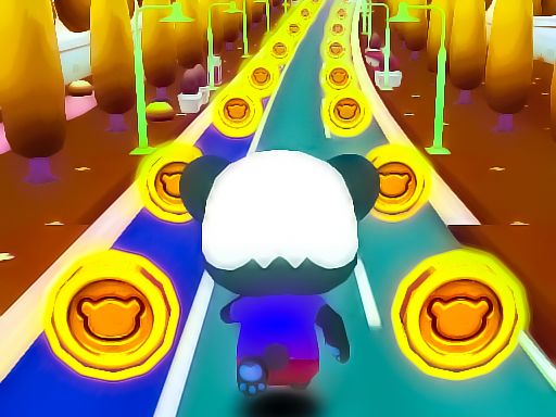 run panda run panda - browser game screenshot