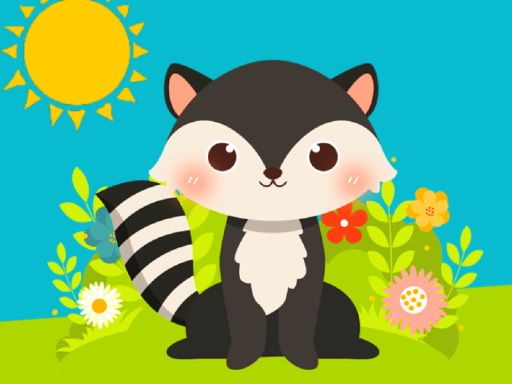 Cute Baby Animals Jigsaw Cute Baby Animals Jigsaw - browser game screenshot