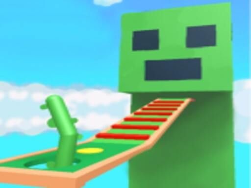 Noob Robo Parkour - browser game screenshot
