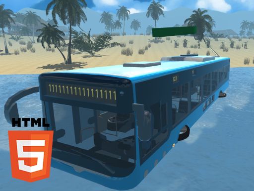 Water Bus Driver 2023 - browser game screenshot
