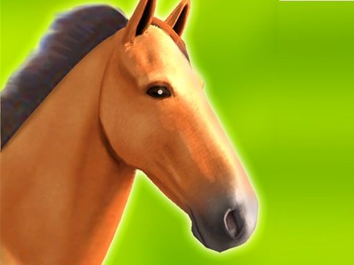 Horse Run 3D - browser game screenshot