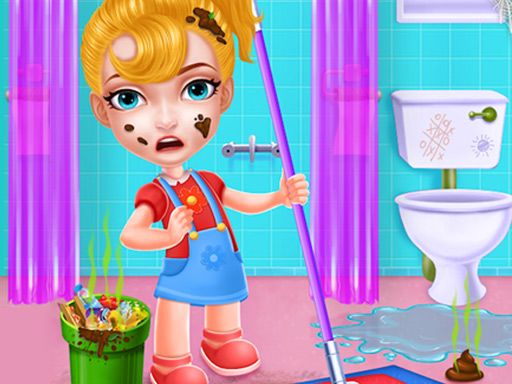 Keep Clean - browser game screenshot