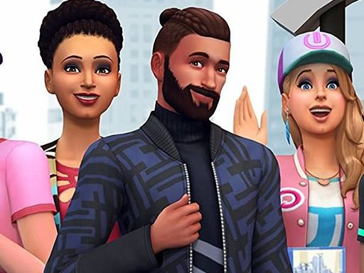 Sims Jigsaw Puzzle Collection - browser game screenshot