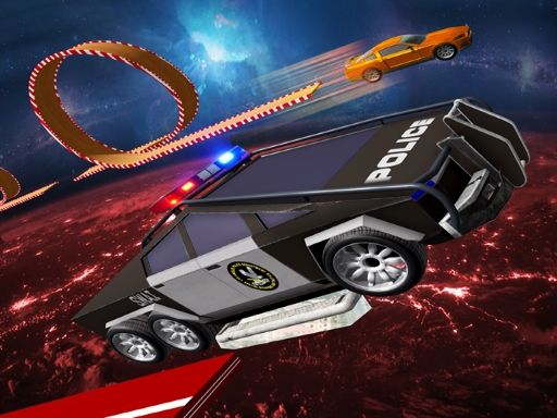 Cyber Truck Car Stunt Driving Simulator - browser game screenshot