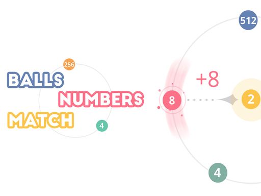 Balls Numbers Match ! - browser game screenshot