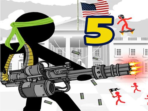 Stick Soldier Stickman War Stick Epic Simulator RT - browser game screenshot