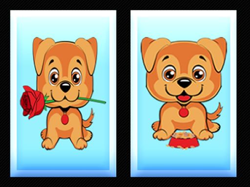 Too Cute Puppies - browser game screenshot